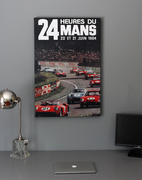 1964 Le Mans 24 Hour Program Cover Wall Print