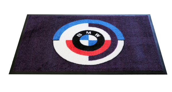 BMW Vintage Roundel Motorsports Floor Door Mat