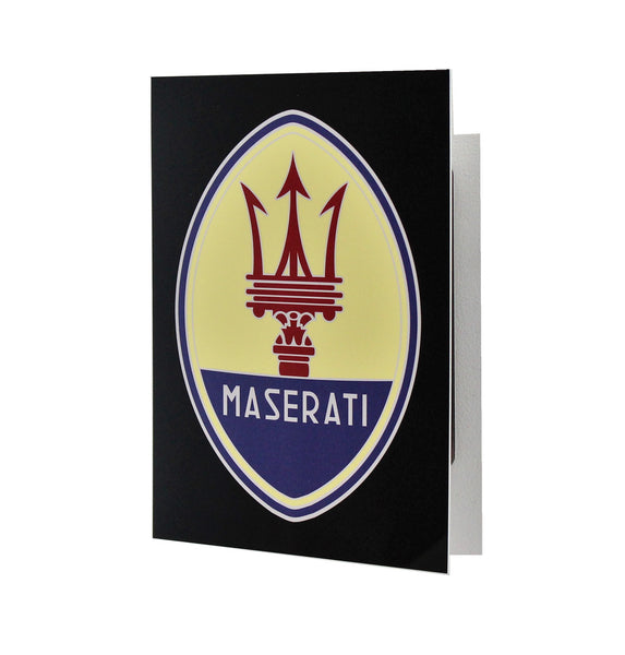 Maserati Vintage Emblem 1950's,  Metal Sign