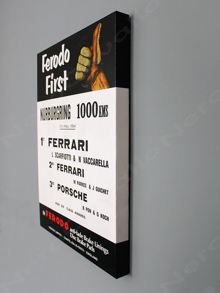 Nurburgring 1000 Km Ferodo 1964 Advertisement