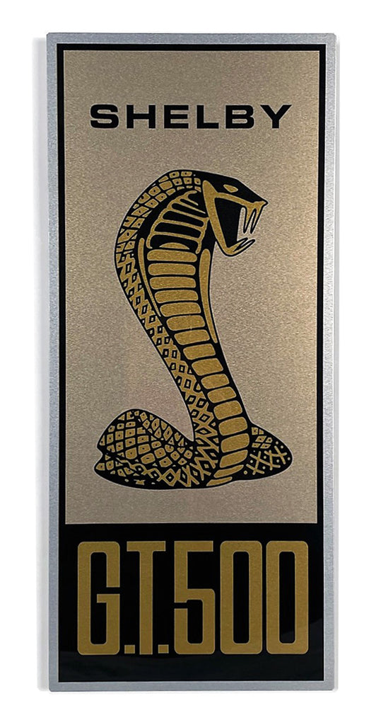 Shelby Cobra GT500 Badge Emblem Sign