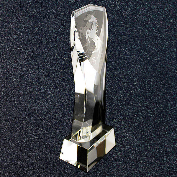Ferrari Concours Award-Crystal Sinuous Shield 4