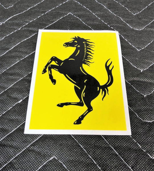Ferrari Cavallino Prancing Horse, Vinyl Sticker Pair