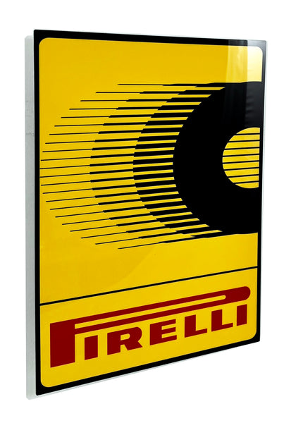 Pirelli Vintage Run Metal Sign