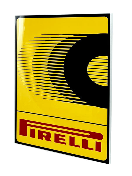 Pirelli Vintage Run Metal Sign