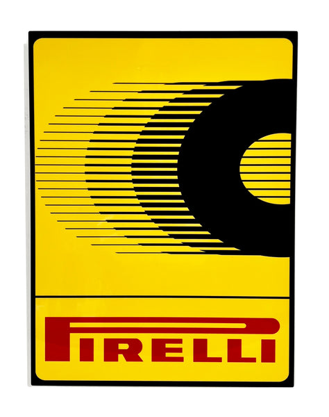 Pirelli Vintage Run Metal Sign