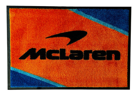 McLaren Emblem Floor Door Garage Mat