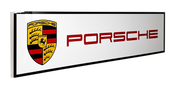 Porsche Service Metal Sign, Banner Style A