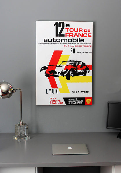 12th Tour de France 1963 Automobile Advertisement