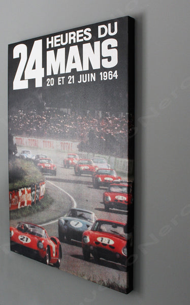 1964 Le Mans 24 Hour Program Cover Wall Print