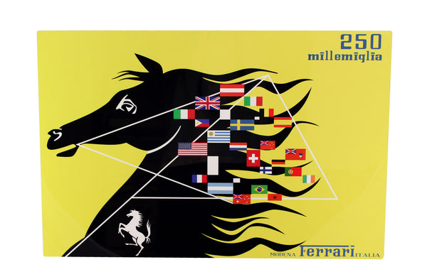 Ferrari 250 Mille Miglia Metal Sign