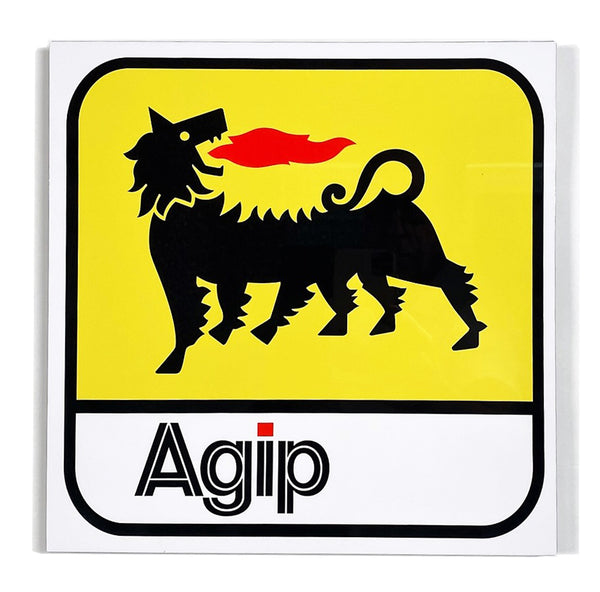 AGIP Gas and Oil, Metal Sign