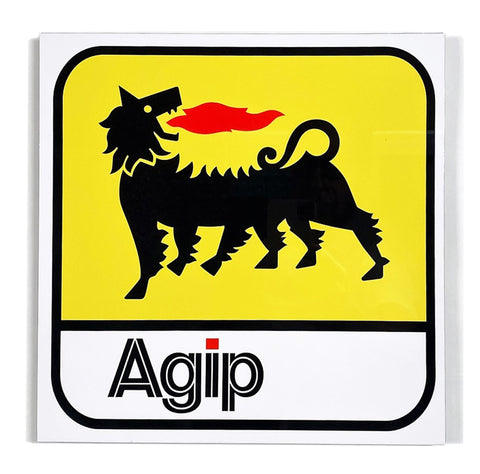 AGIP Gas and Oil, Metal Sign