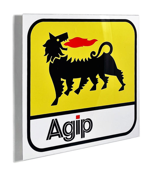 AGIP Gas and Oil, Metal Sign