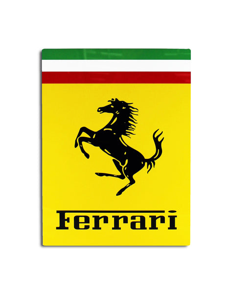 Ferrari Vintage Dealer Metal Sign