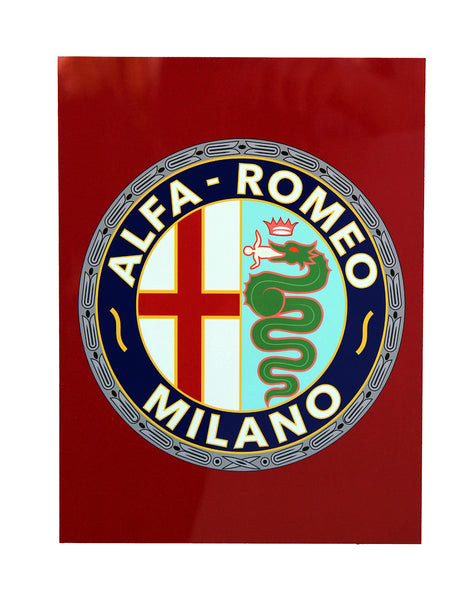 Alfa Romeo Emblem Metal Sign