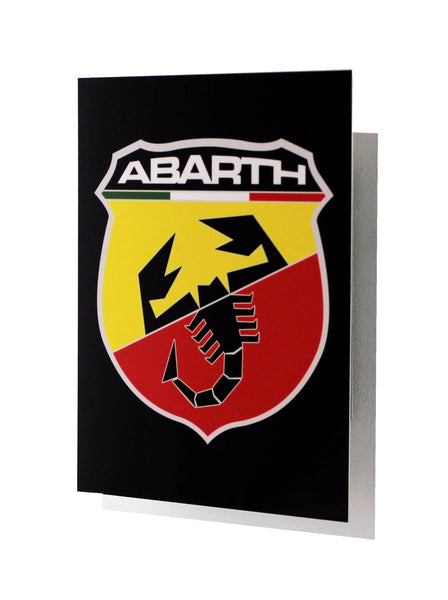 Abarth Emblem Metal Sign