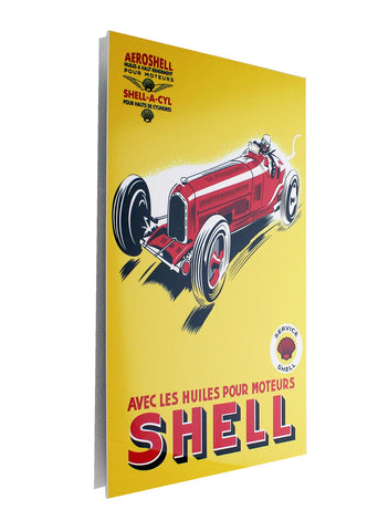 Aeroshell 1934 Shell Oil and Gas Advertisement Metal Sign