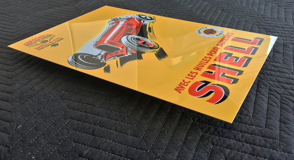 Aeroshell 1934 Shell Oil and Gas Advertisement Metal Sign