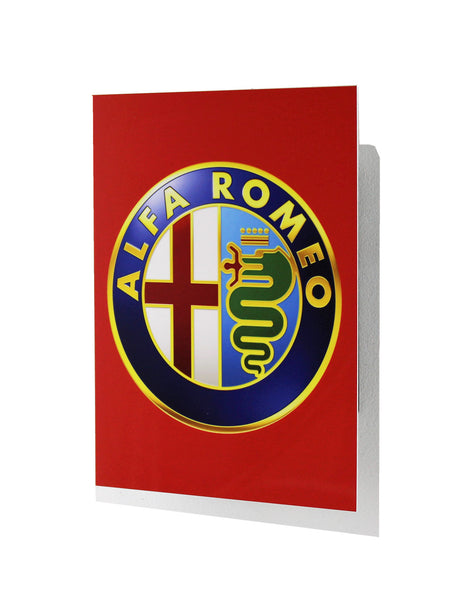 Alfa Romeo 1970-80's Emblem Metal Sign