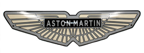 Aston Martin Emblem Enamel Porcelain Sign