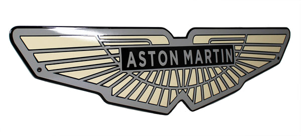 Aston Martin Emblem Enamel Porcelain Sign