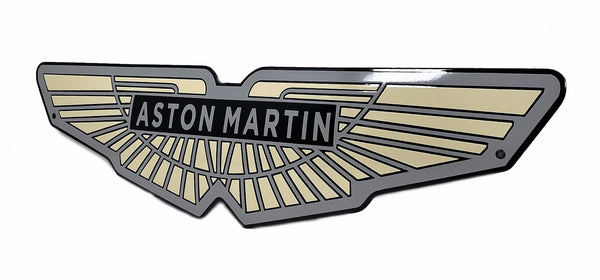 Aston Martin Emblem Enamel Porcelain Sign