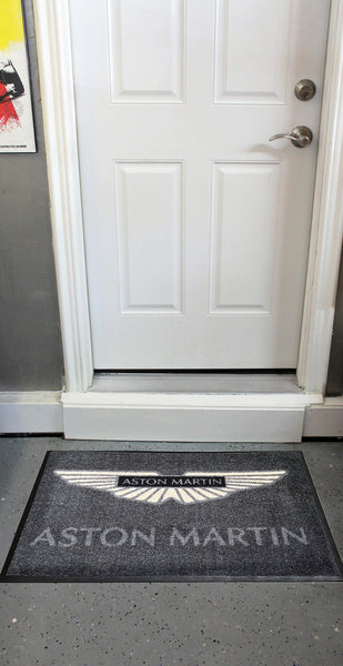 Aston Martin Emblem Floor Door Garage Mat