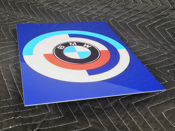 BMW Vintage Roundel Motorsports  Metal Sign