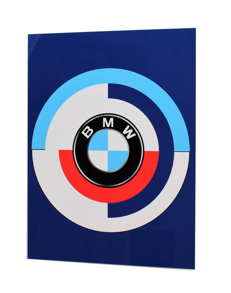 BMW Vintage Roundel Motorsports  Metal Sign