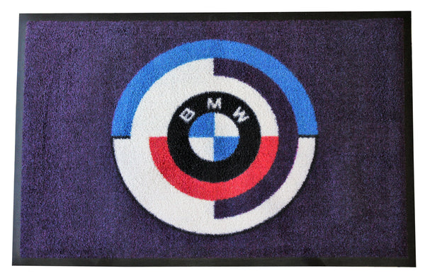 BMW Vintage Roundel Motorsports Floor Door Mat