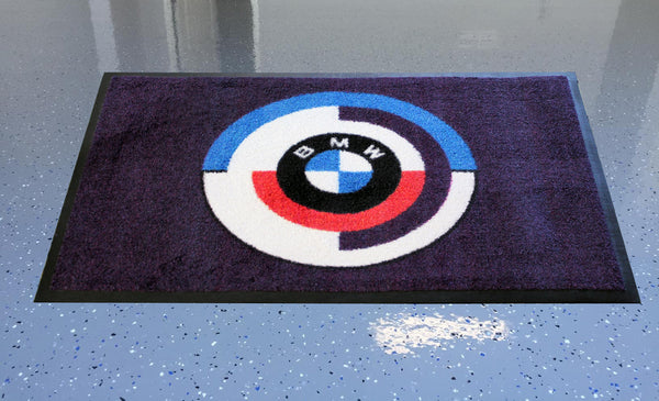 BMW Vintage Roundel Motorsports Floor Door Mat