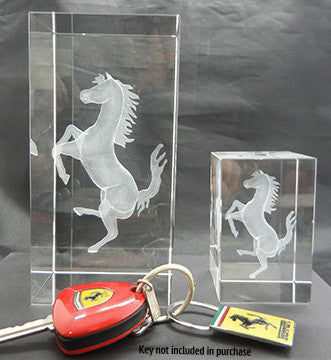 Crystal Cavallino Ferrari paperweight 5
