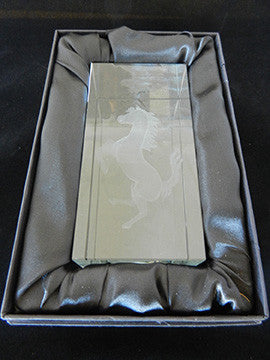 Crystal Cavallino Ferrari paperweight 4