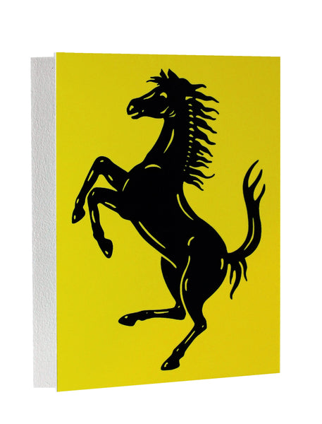 Ferrari Cavallino Metal Sign