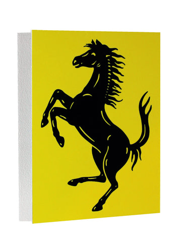 Ferrari Cavallino Metal Sign