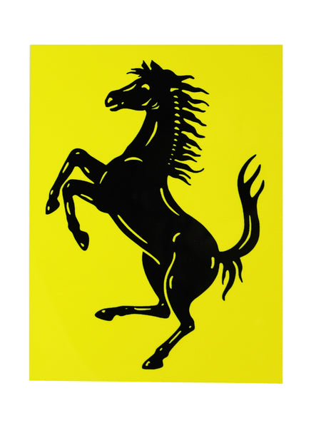 Ferrari Cavallino Metal Sign