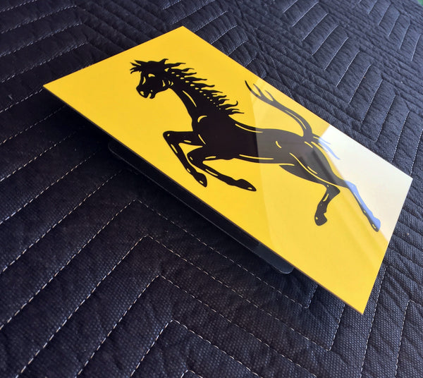 Ferrari Cavallino Metal Sign