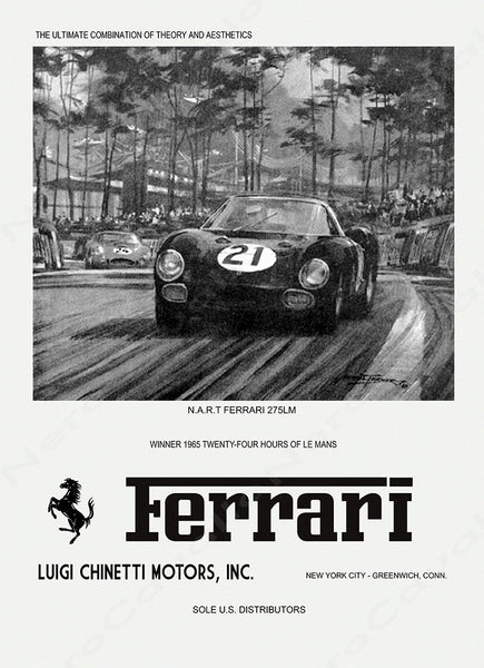 Chinetti Motors 1965 Advertisement