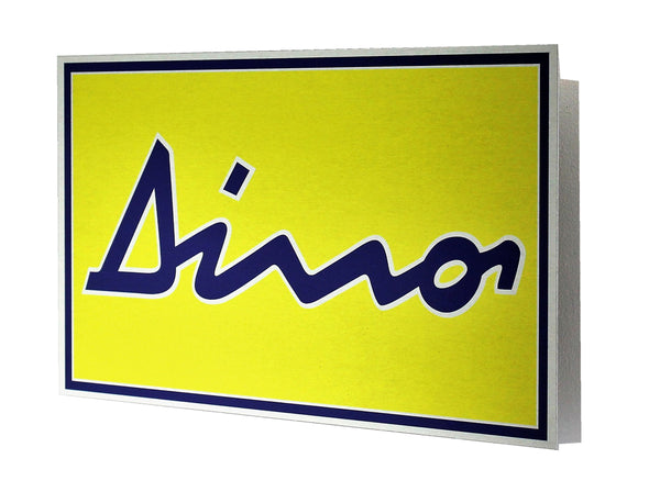 Ferrari Dino Emblem Sign