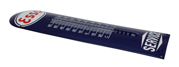 ESSO Gas Enamel Thermometer Porcelain Sign
