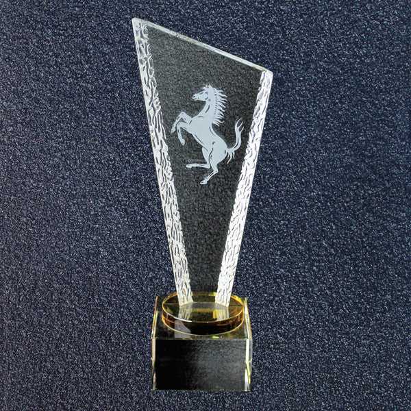 Ferrari Concours Award-Crystal Wreath Edge