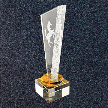 Ferrari Concours Award-Crystal Wreath Edge 1