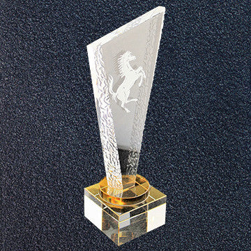 Ferrari Concours Award-Crystal Wreath Edge 2