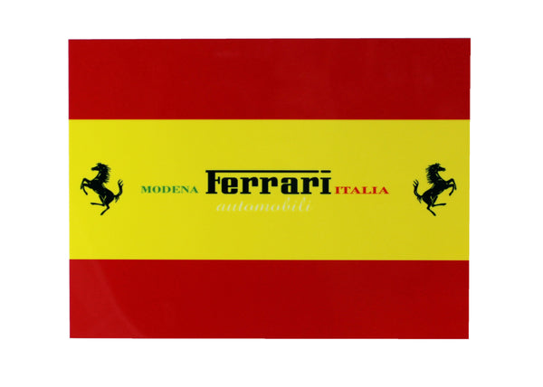 Ferrari Modena Italia Metal Sign