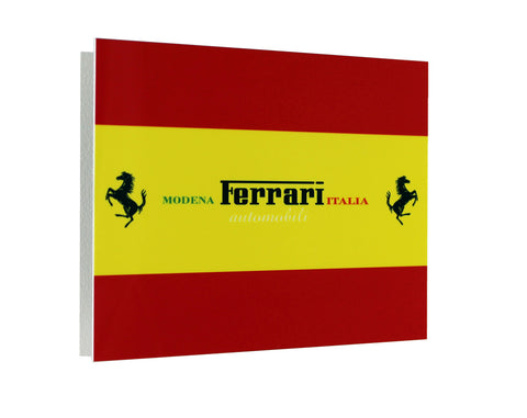Ferrari Modena Italia Metal Sign