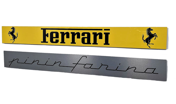 Ferrari Pininfarina Emblem Metal Signs