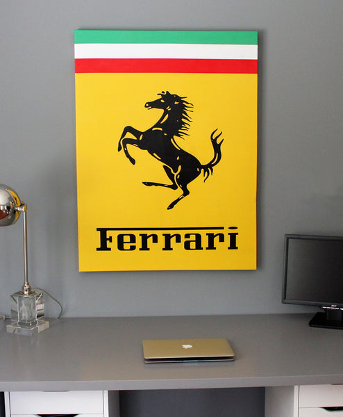 Vintage  Ferrari  Dealer  Sign  1950 -1960's