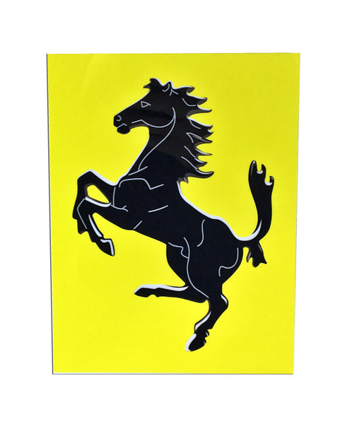 Ferrari Vintage Grille Horse Metal Sign