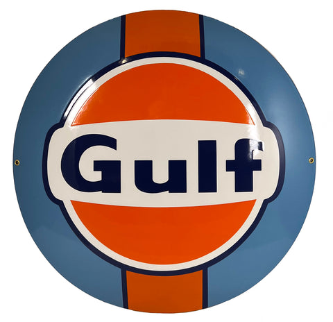 GULF Gas Porcelain Enamel sign